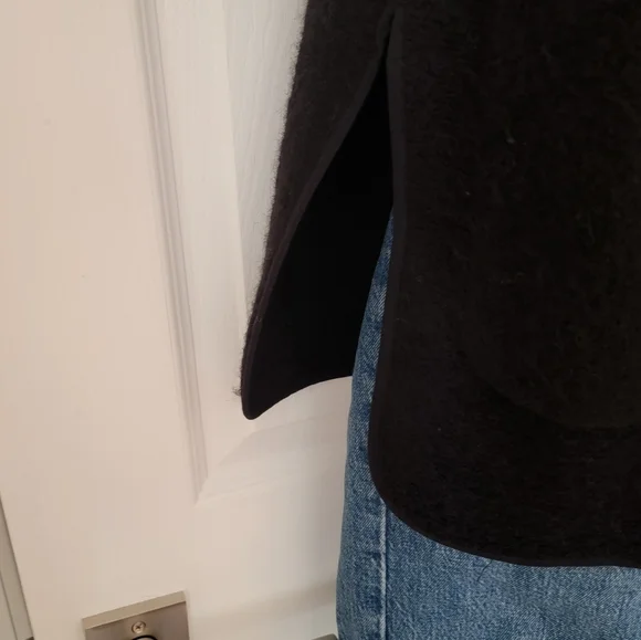 Wilfred Free Navy Knit Hooded Vest - Picture 4 of 10